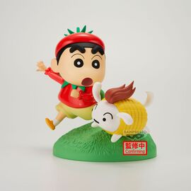 Crayon Shinchan Shinnosuke Vegetable Costume figure 10cm |  Techbox