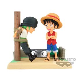 One Piece Log Stories Monkey D Luffy & Roronoa Zoro figure 7cm - Figurines - Collectibles - Techbox