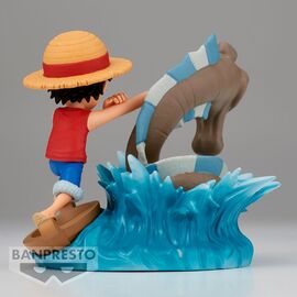 One Piece Log Stories Monkey D Luffy vs Local Sea figure 7cm |  Techbox