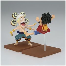 One Piece Monkey D Luffy & Enel World Collectable figure 7cm - Figurines - Collectibles - Techbox