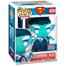 POP figure DC Comics Superman Blue Exclusive |  Techbox