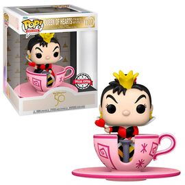 POP figure Walt Disney World 50th Queen of Hearts in Tecup Exclusive |  Techbox
