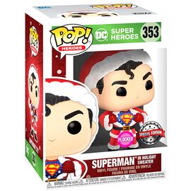 Set figure POP & Tee Back DC Comics Superman Exclusive Flocked Medium |  Techbox
