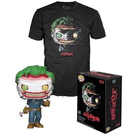 Set figure POP & Tee DC Comics The Joker Exclusive - Funko POP - Collectibles - Techbox