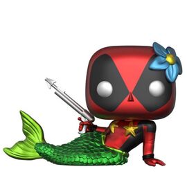 Set figure POP & Tee Marvel Deadpool Mermaid Exclusive [CLONE] [CLONE] - Funko POP - Collectibles - Techbox