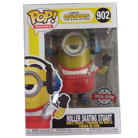 Set figure POP & Tee Minions Roller Skating Stuart Metallic Exclusive - Funko POP - Collectibles - Techbox