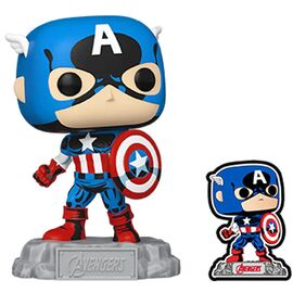 POP figure Marvel Los Vengadores Avengers Captain America Exclusive - Funko POP - Collectibles - Techbox