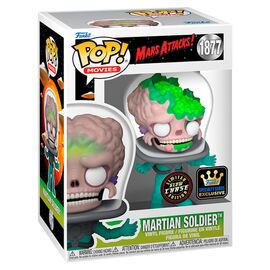POP figure Mars Attacks Martian Soldier Exclusive Chase |  Techbox