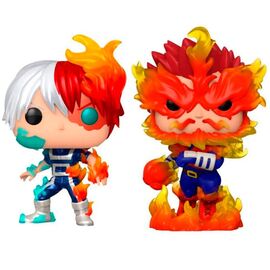 POP pack 2 My Hero Academia Shoto Todoroki & Endeavor Exclusive - Funko POP - Collectibles - Techbox