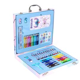 Disney Stitch colouring stationery case |  Techbox