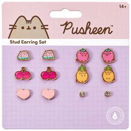 Pusheen Set 6 pairs of earrings - Various - Various - Techbox