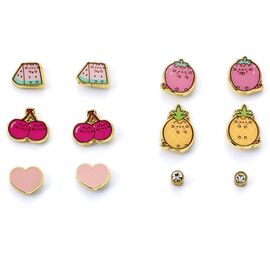 Pusheen Set 6 pairs of earrings - Various - Various - Techbox