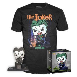 Set POP figure & Tee DC Comics Jim Lee Joker |  Techbox