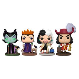 POP pack 4 figures Disney Villains - Funko POP - Collectibles - Techbox