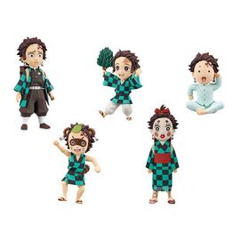 Kimetsu no Yaiba Demon Slayer Tanjiro Kamado assorted figure 7cm 9 pieces |  Techbox
