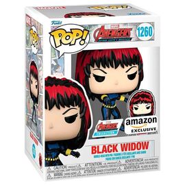 POP figure Marvel Avengers 60th Anniversary Comic Black Widow with Pin Exclusive |  Techbox