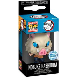 Pocket POP Keychain Demon Slayer Kimetsu no Yaiba Inosuke Hashibira Exclusive - Keychains - Gifts - Techbox