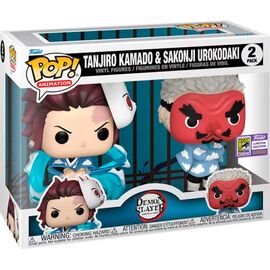 POP pack 2 figures Demon Slayer Kimetsu no Yaiba Tanjiro Kamado & Sakonji Urokodaki |  Techbox