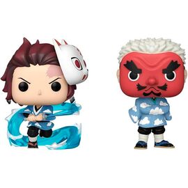 POP pack 2 figures Demon Slayer Kimetsu no Yaiba Tanjiro Kamado & Sakonji Urokodaki |  Techbox