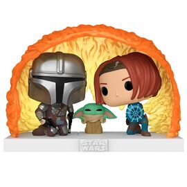 POP figure Moments Star Wars The Mandalorian Grogu Force Barrier |  Techbox