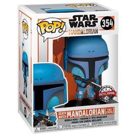 POP figure Star Wars Mandalorian Death Watch Mandalorian Two Stripes Exclusive - Funko POP - Collectibles - Techbox