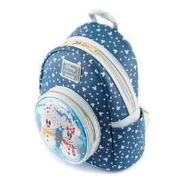 Loungefly Disney Snowman Mickey Minnie backpack  26cm - Bags, Backpacks & Luggages - Fashion - Techbox