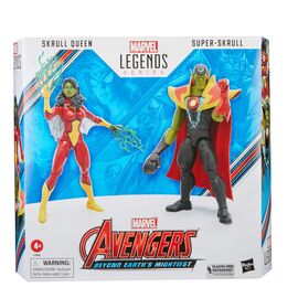 Marvel Avengers Beyond Earth Mightiest Skrull Queen & Super Skrull figures 15cm |  Techbox