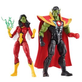 Marvel Avengers Beyond Earth Mightiest Skrull Queen & Super Skrull figures 15cm |  Techbox