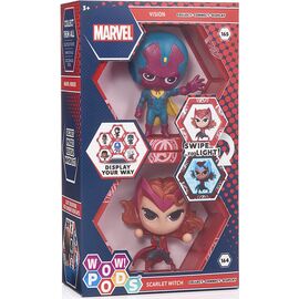 WOW! POD Marvel Vision + Scarlet led figures set - Figurines - Collectibles - Techbox