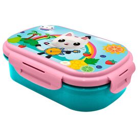 Gabbys Dollhouse lunch box + cutlery |  Techbox