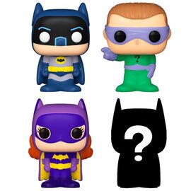 Blister 4 figures Bitty POP DC Comics Batman Adam West - Funko POP - Collectibles - Techbox