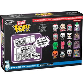 Blister 4 figures Bitty POP Disney Nightmare Before Christmas Santa Jack - Funko POP - Collectibles - Techbox