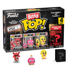 Blister 4 figures Bitty POP Five Nights at Freddys Foxy |  Techbox