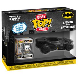 Bitty POP figure Ride DC Batman with Batmobile |  Techbox