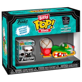 Bitty POP figure Ride Disney The Nightmare Before Christmas Jack Skellington with Snowmobile |  Techbox