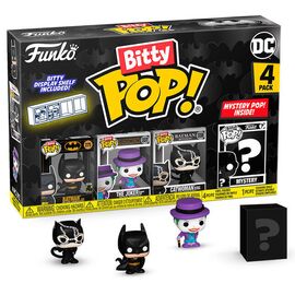 Blister 4 figures Bitty POP DC Comics Batman 85th Anniversary Batman - Funko POP - Collectibles - Techbox