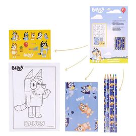 Bluey Colouring stationery set |  Techbox