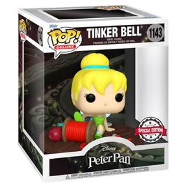 POP figure Disney Peter Pan Tinker Bell on Spool Exclusive |  Techbox