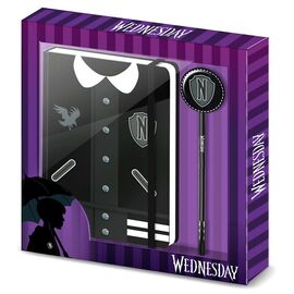 Wednesday Varsity diary + pen set - Merchandise Office Supplies - Various - Techbox