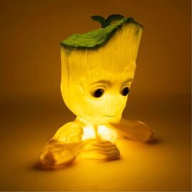 Marvel Guardians of the Galaxy Groot 3D lamp sound 22cm - Led Lights & Alarm Clocks - Gifts - Techbox