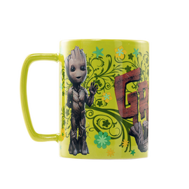 Marvel Guardians of the Galaxy Groot Mug with teddy bear cover 440ml - Mugs & Bottles - Gifts - Techbox
