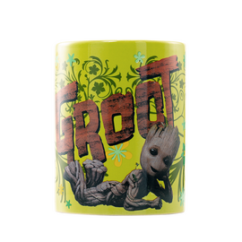 Marvel Guardians of the Galaxy Groot Mug with teddy bear cover 440ml - Mugs & Bottles - Gifts - Techbox