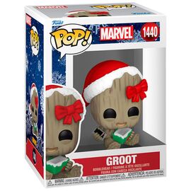 POP figure Marvel Groot with Present |  Techbox