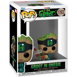POP figure Marvel I am Groot - Groot in Onesie - Funko POP - Collectibles - Techbox