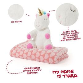 Tiara Unicorn Soft blanket + plush toy 22cm - GIFT|PLUSH TOYS - Λεπτομέρειες προϊόντος