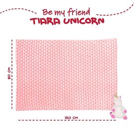 Tiara Unicorn Soft blanket + plush toy 22cm - GIFT|PLUSH TOYS - Λεπτομέρειες προϊόντος
