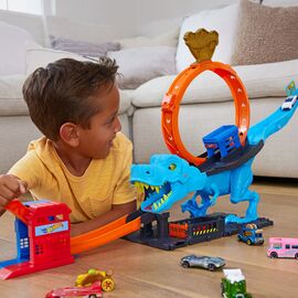 Hot Wheels T-Rex Chomp Down |  Techbox
