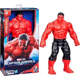 Marvel Avengers Captain America Brave New World Titan Hero Red Hulk figure 30cm |  Techbox