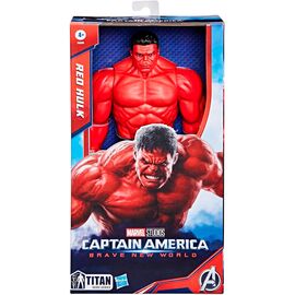 Marvel Avengers Captain America Brave New World Titan Hero Red Hulk figure 30cm |  Techbox
