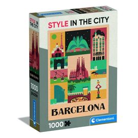 Style in the City Barcelona puzzle 1000pcs - Puzzles - Gifts - Techbox